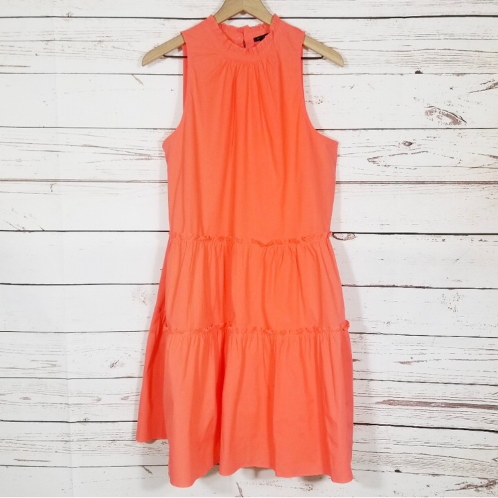 NWT Ann Taylor Ruffle Tiered Shift Dress Size M - Picture 2 of 10